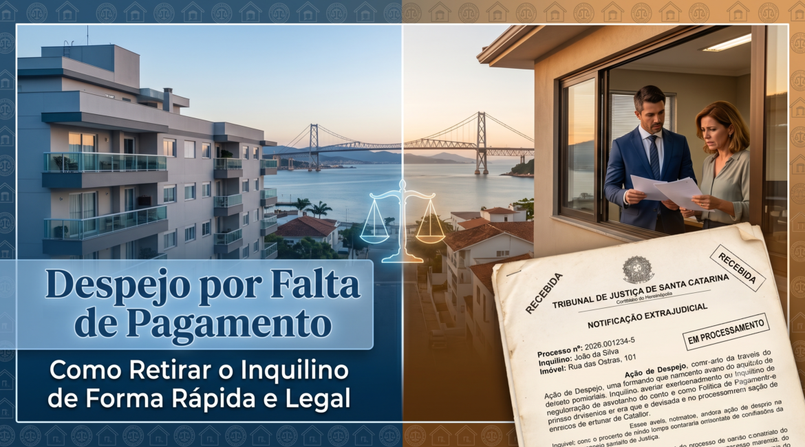 Despejo por Falta de Pagamento em Florianópolis: Como Retirar o Inquilino de Forma Rápida e Legal